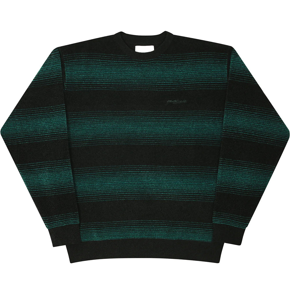 Yardsale Ripple Chenille Green/Black | NOTE shop