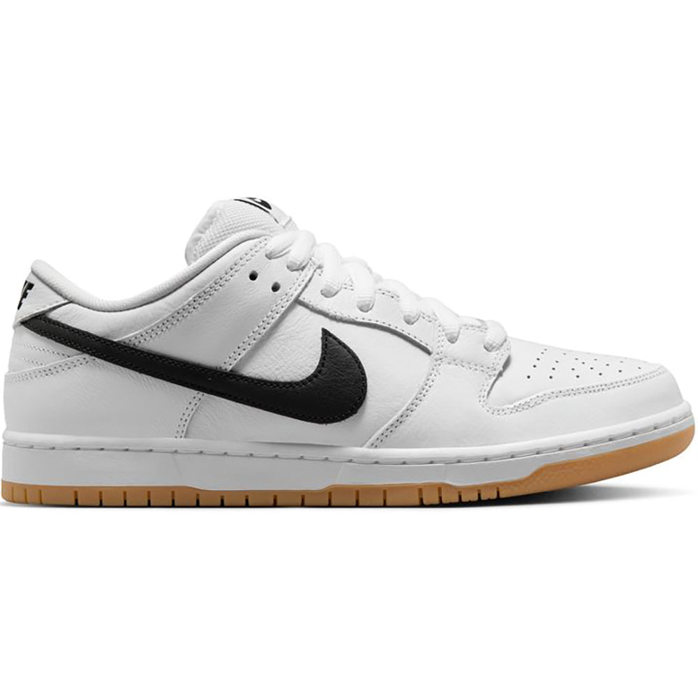 Nike SB Dunk Low Pro Shoes White/Black-White-Gum Light Brown | NOTE shop