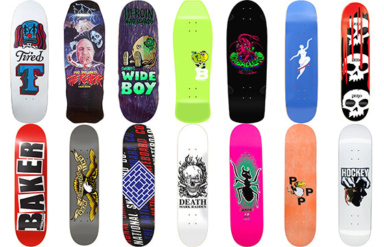 NOTE's Guide to Picking a Skateboard Deck