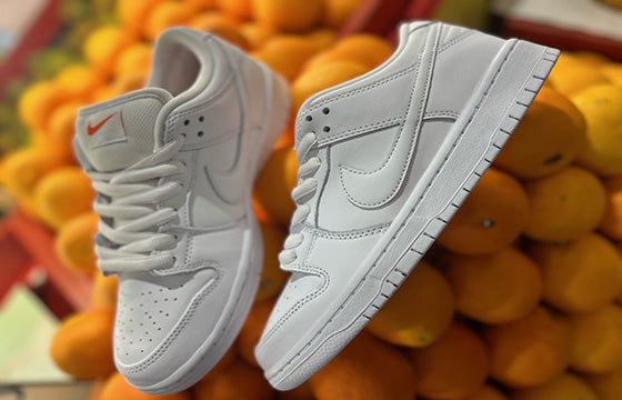 Nike SB Orange Label “Triple White” Pack