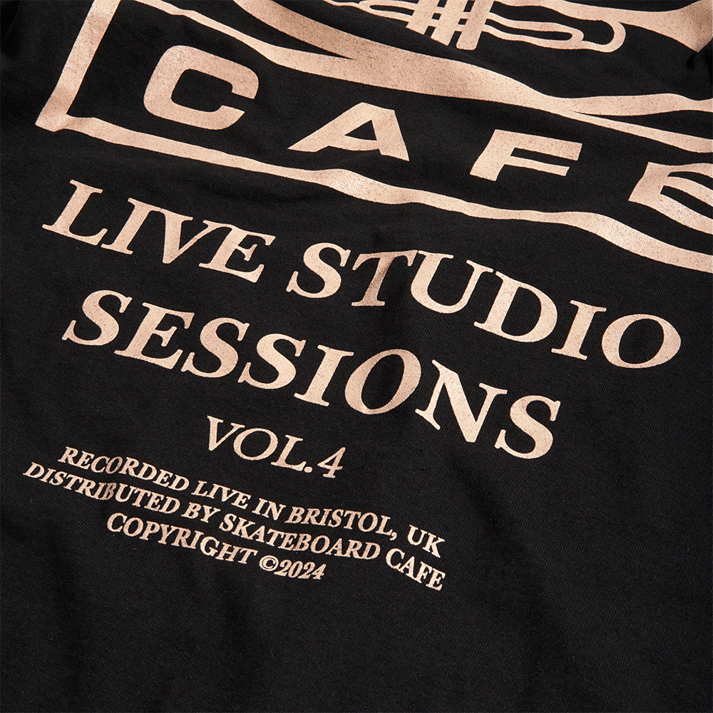 Skateboard Cafe 45 Tee Black