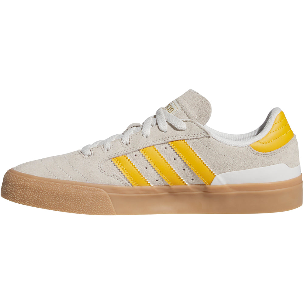 Adidas Busenitz Vulc II Shoes Crystal White/Preloved Yellow/Gold Metallic