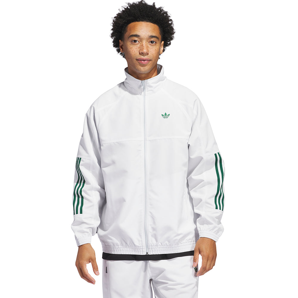 Adidas Gatsele Track Jacket Crytal White/Dark Green