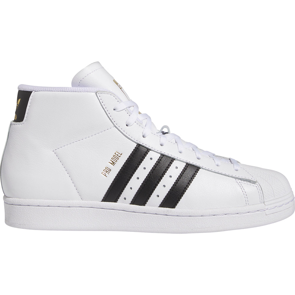 Adidas Pro Model ADV Shoes Cloud White/Core Black/Gold Metallic