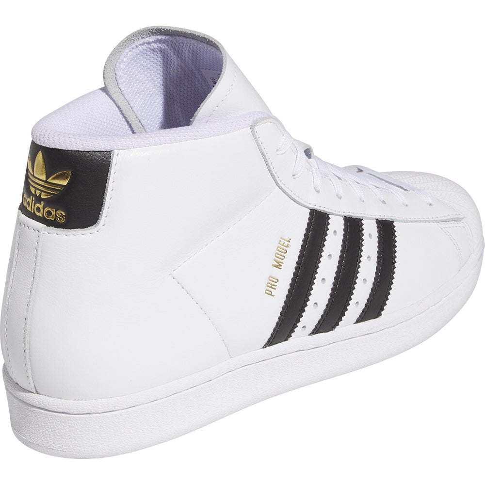 Adidas Pro Model ADV Shoes Cloud White/Core Black/Gold Metallic