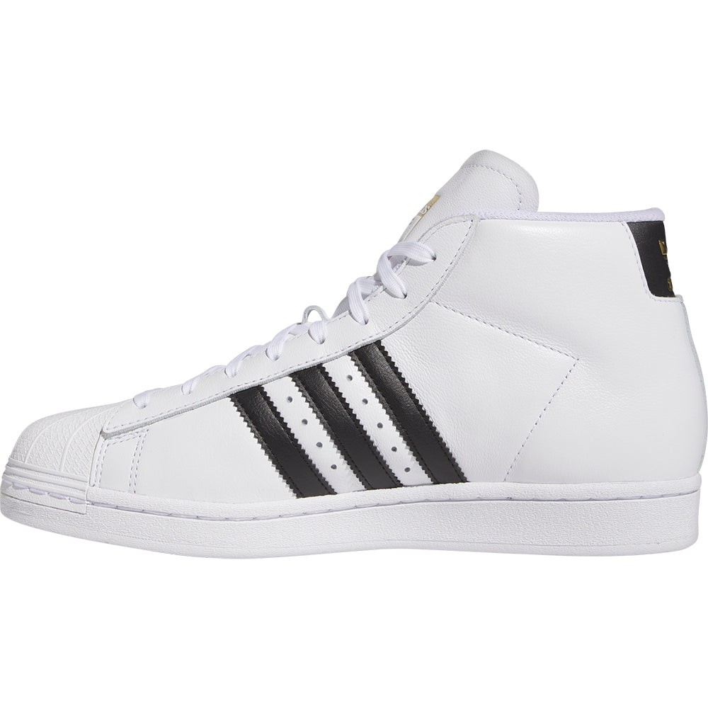 Adidas Pro Model ADV Shoes Cloud White/Core Black/Gold Metallic