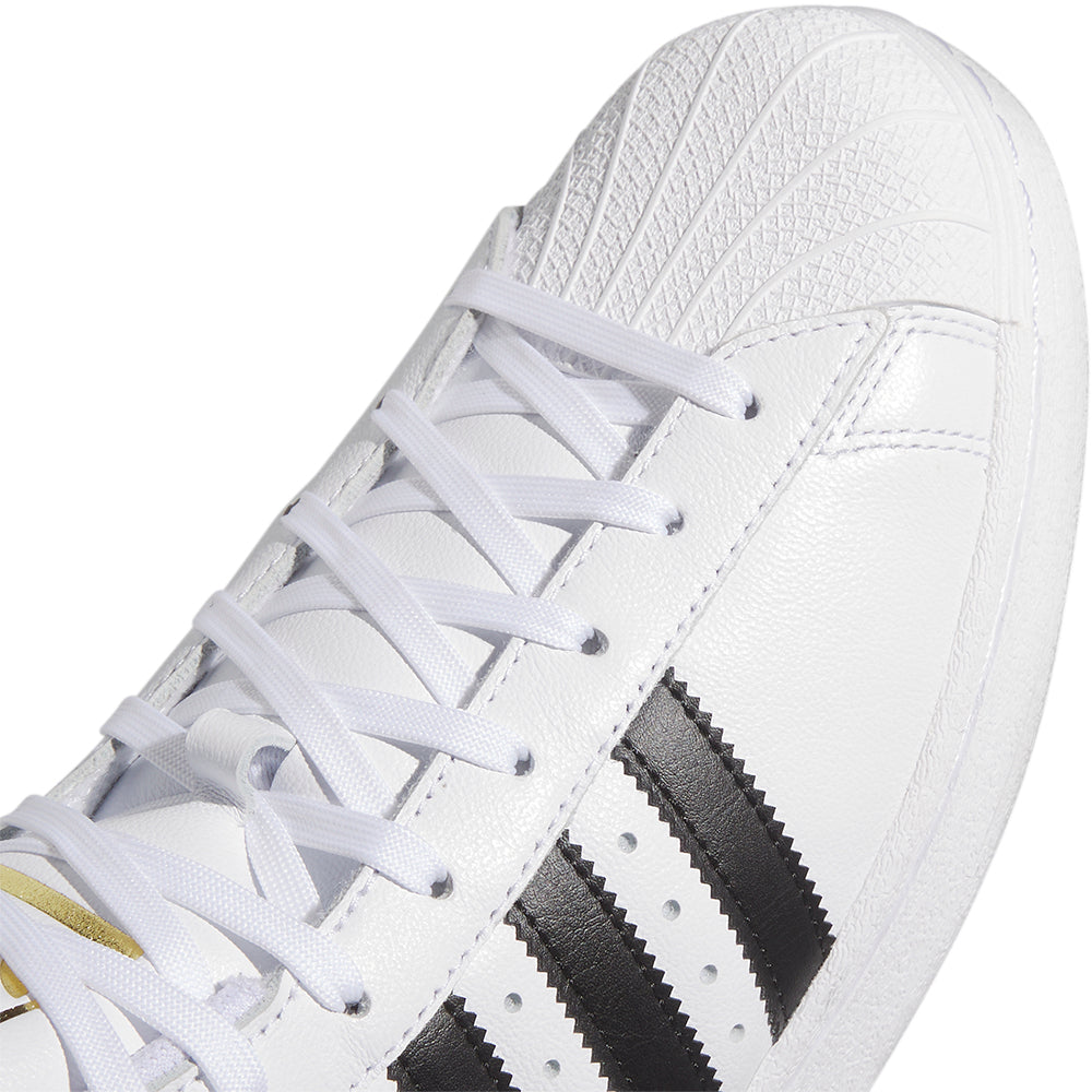 Adidas Pro Model ADV Shoes Cloud White/Core Black/Gold Metallic