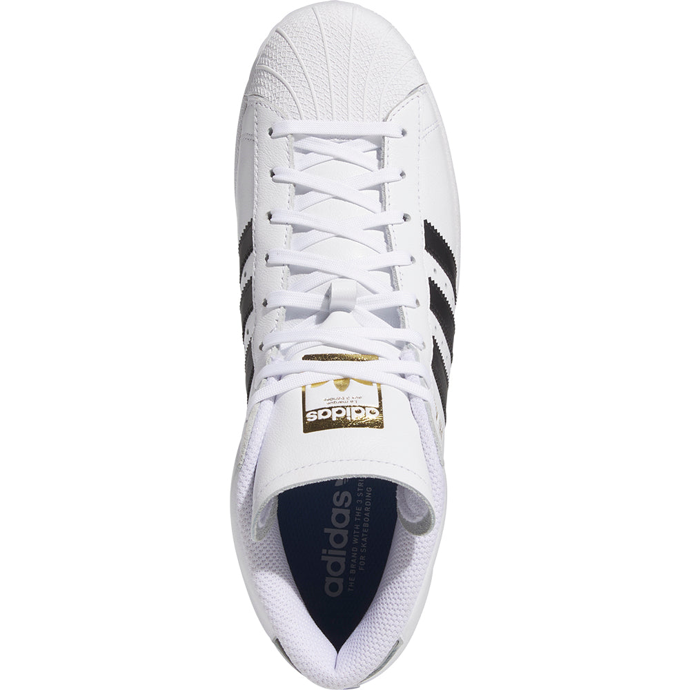 Adidas Pro Model ADV Shoes Cloud White/Core Black/Gold Metallic