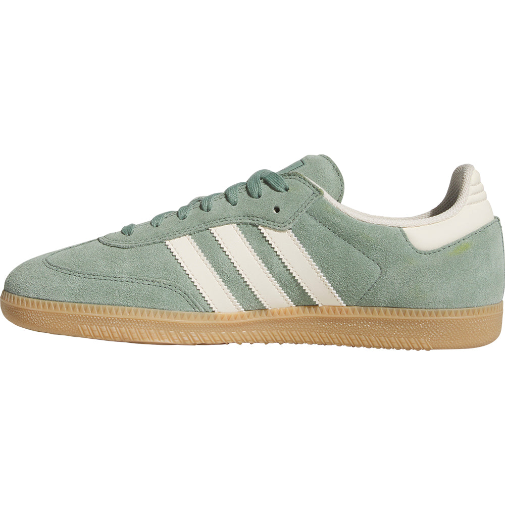 Adidas Samba ADV Shoes Silver Green/Wonder White/Gold Metallic