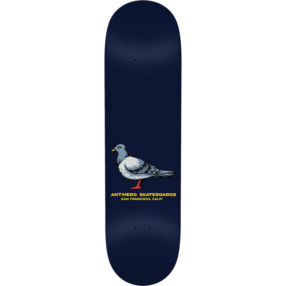 Antihero Team Pigeon Navy Skateboard Deck 8.5"