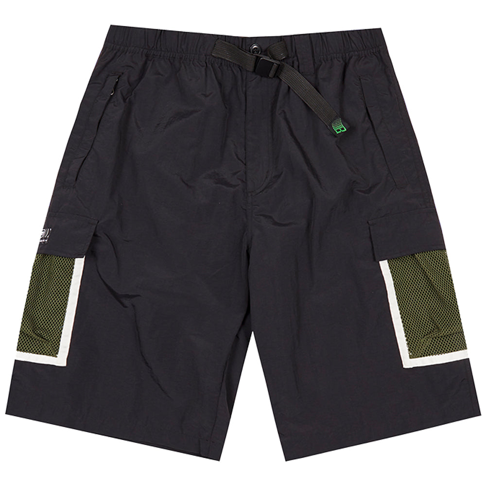 Bronze 56K Mesh Cargo Shorts Black