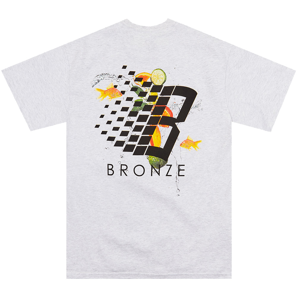 Bronze 56K Citrus Logo Tee Ash Grey