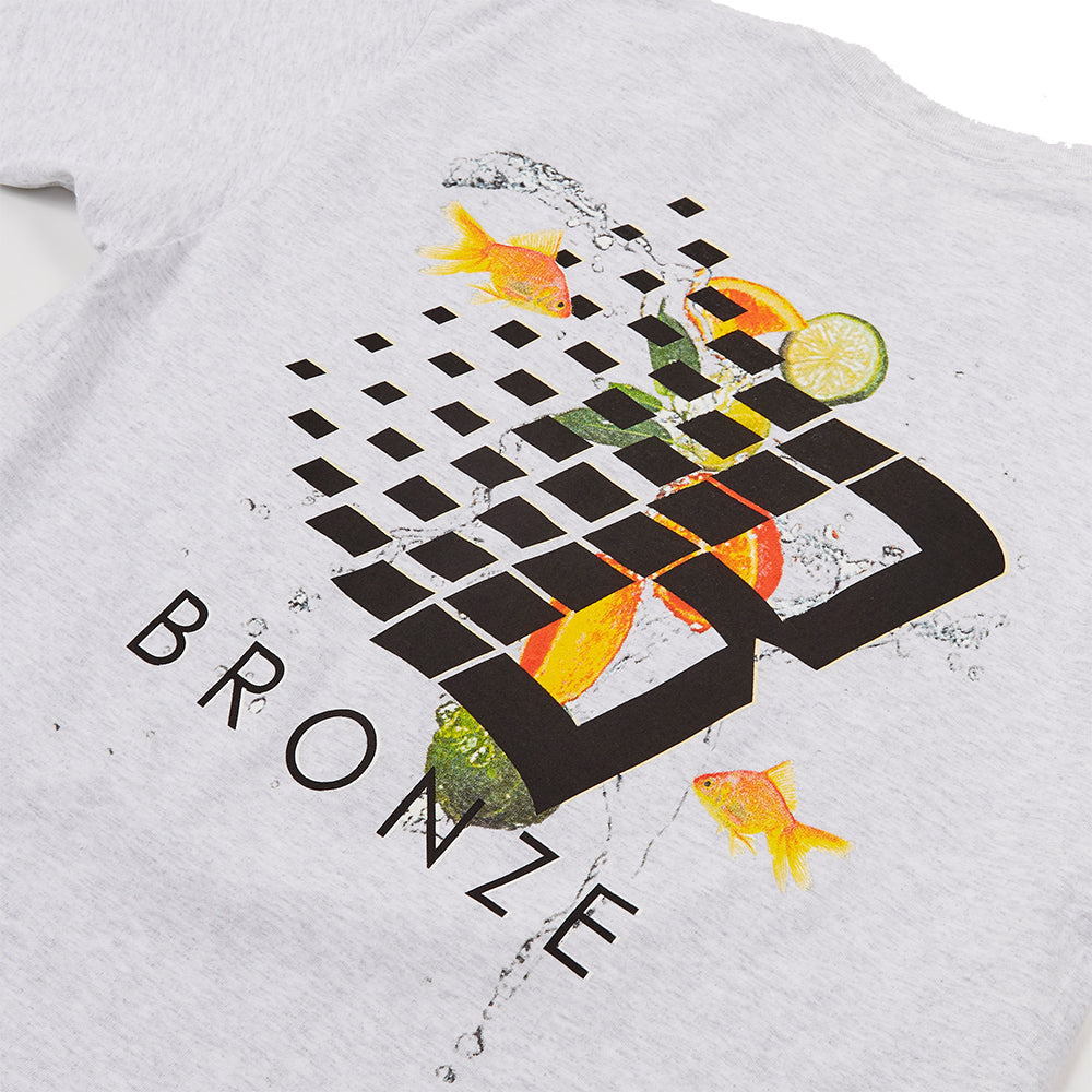 Bronze 56K Citrus Logo Tee Ash Grey