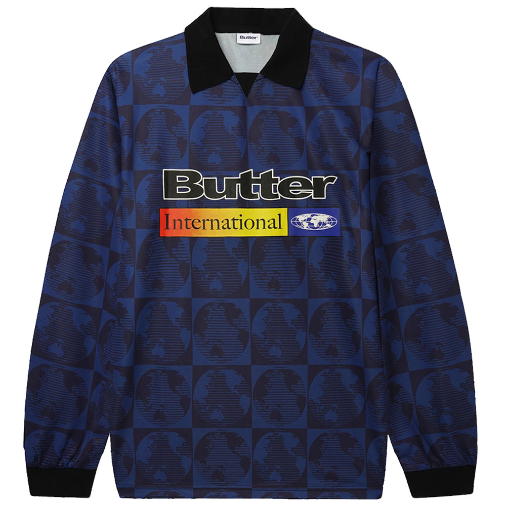 Butter Goods Atlas Long sleeve Jersey Navy