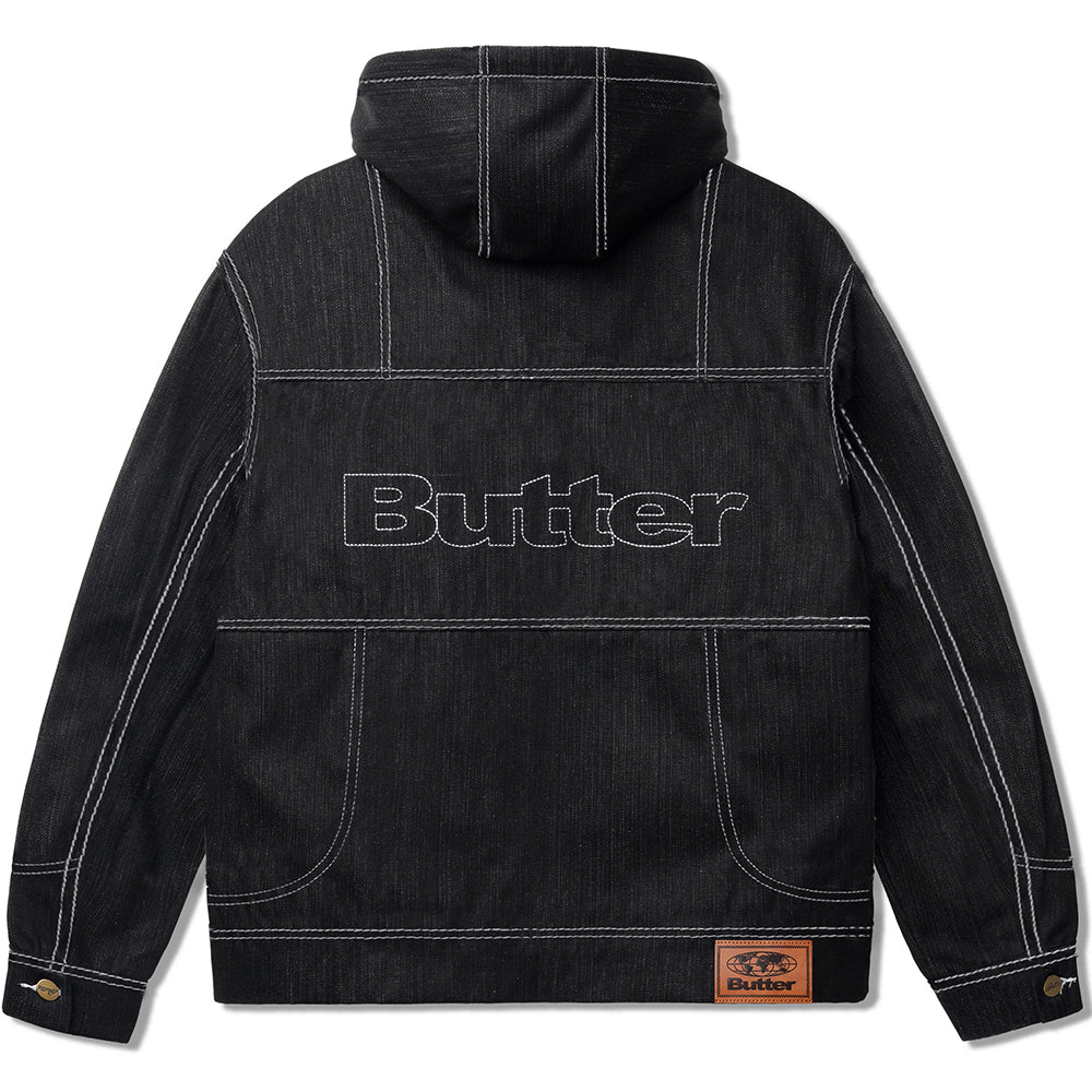 Butter Goods Adilson Pedro Denim Jacket Black