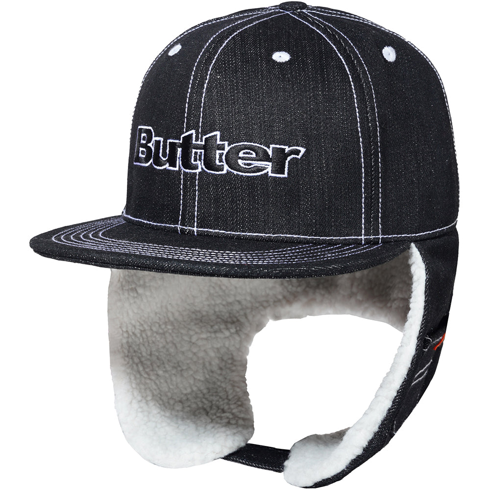 Butter Goods Adilson Pedro Flap Cap Black