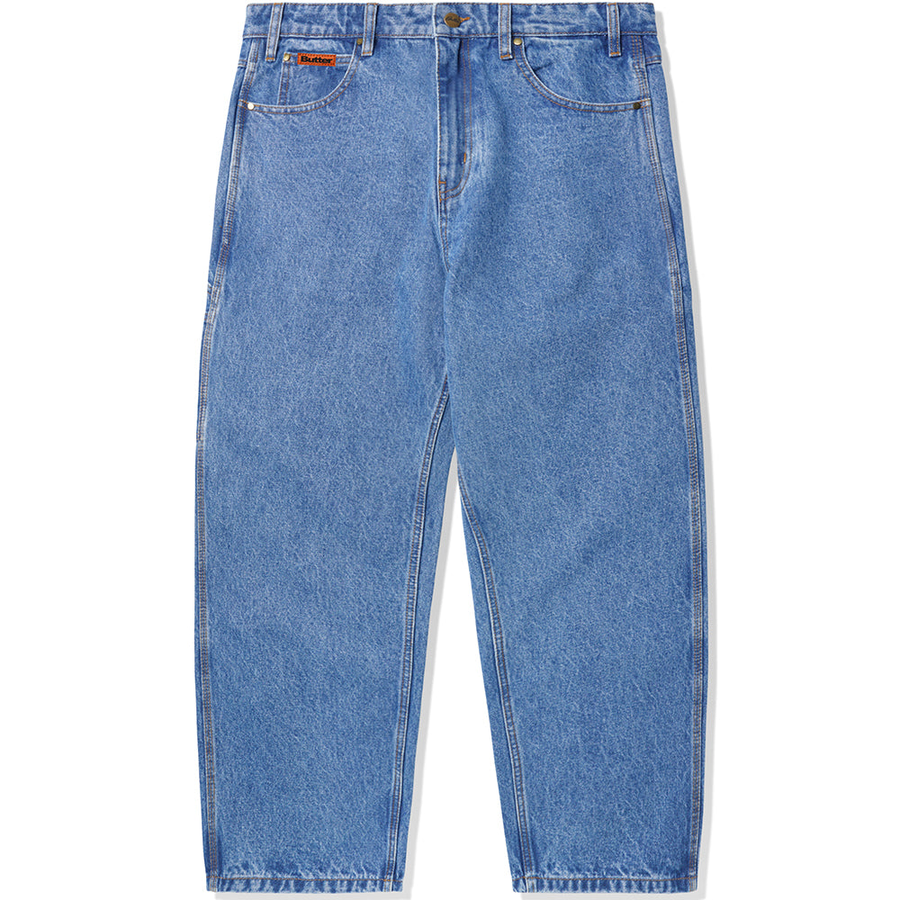 Butter Goods Baggy Denim Jeans Washed Indigo | NOTE shop