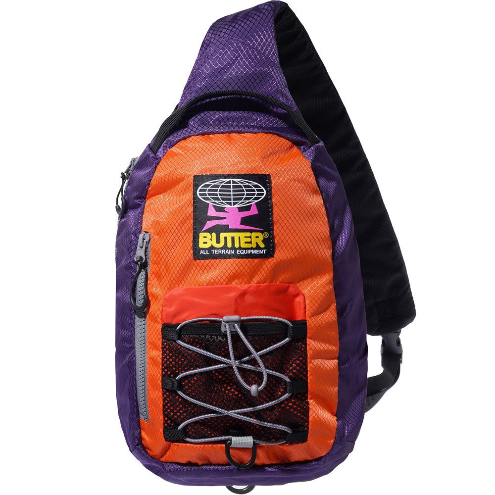 Butter Goods Express Shoulder Bag Orange/Navy