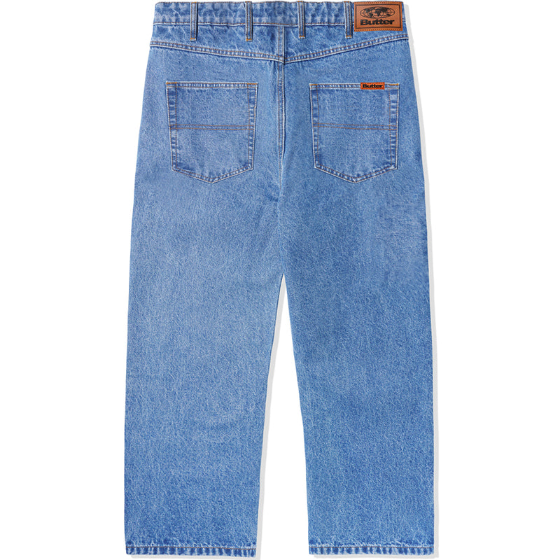 Butter Goods Relaxed Denim Jeans Washed Indigo | NOTE shop