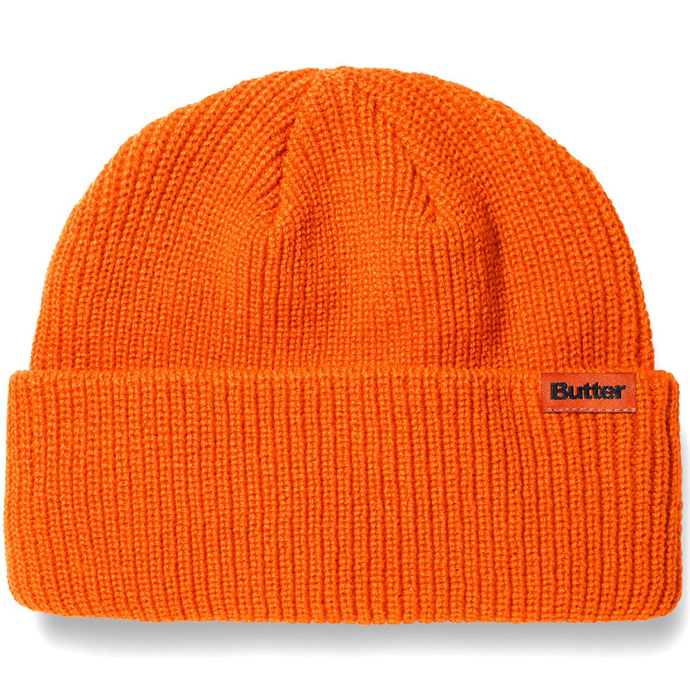 Butter Goods Tall Wharfie Beanie Orange