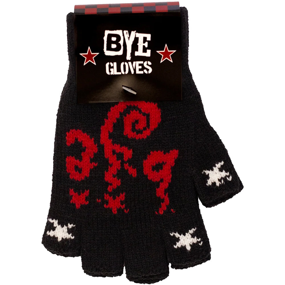 Bye Jeremy Fingerless Gloves Black