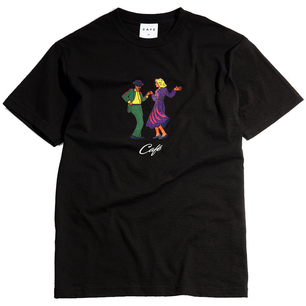 Skateboard Cafe Swing Tee Black