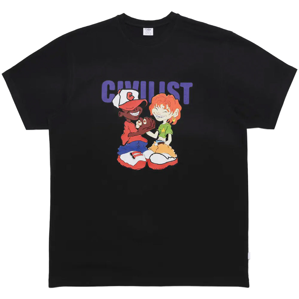 Civilist Characters Tee Black