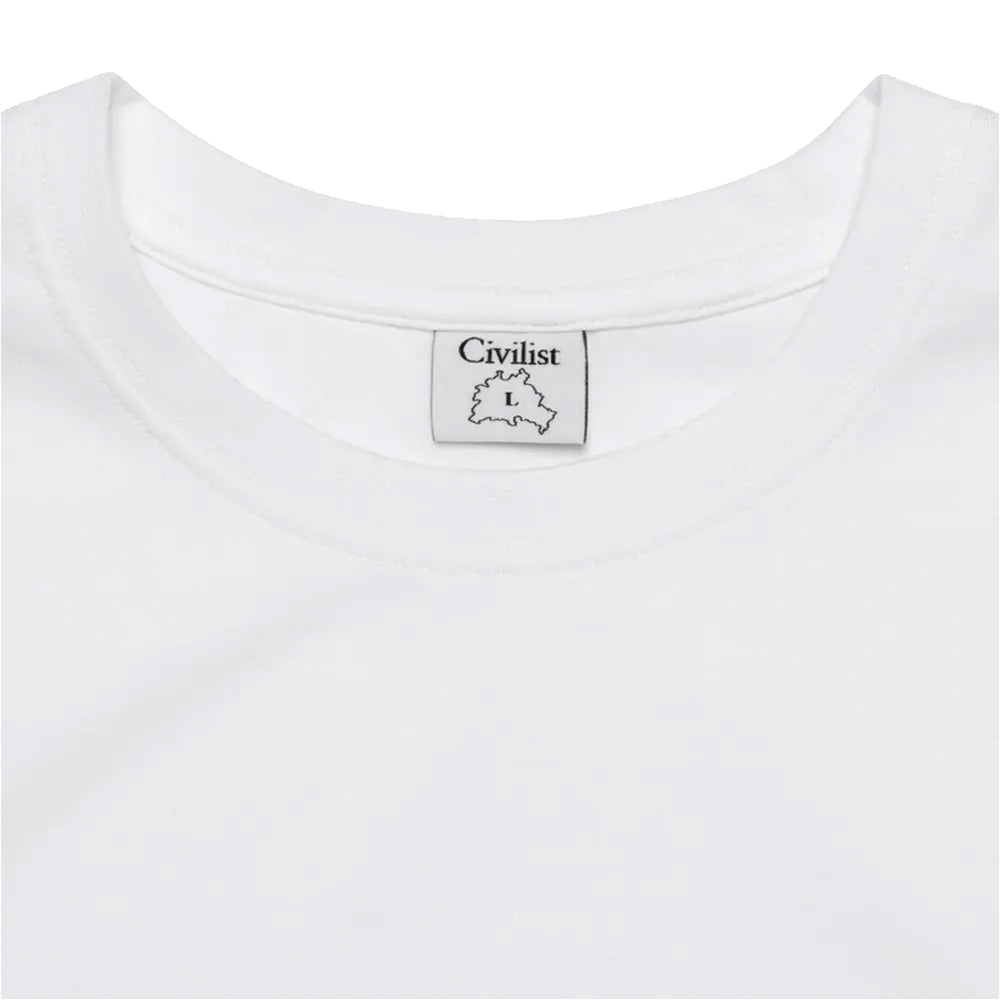 Civilist Wax Tee White