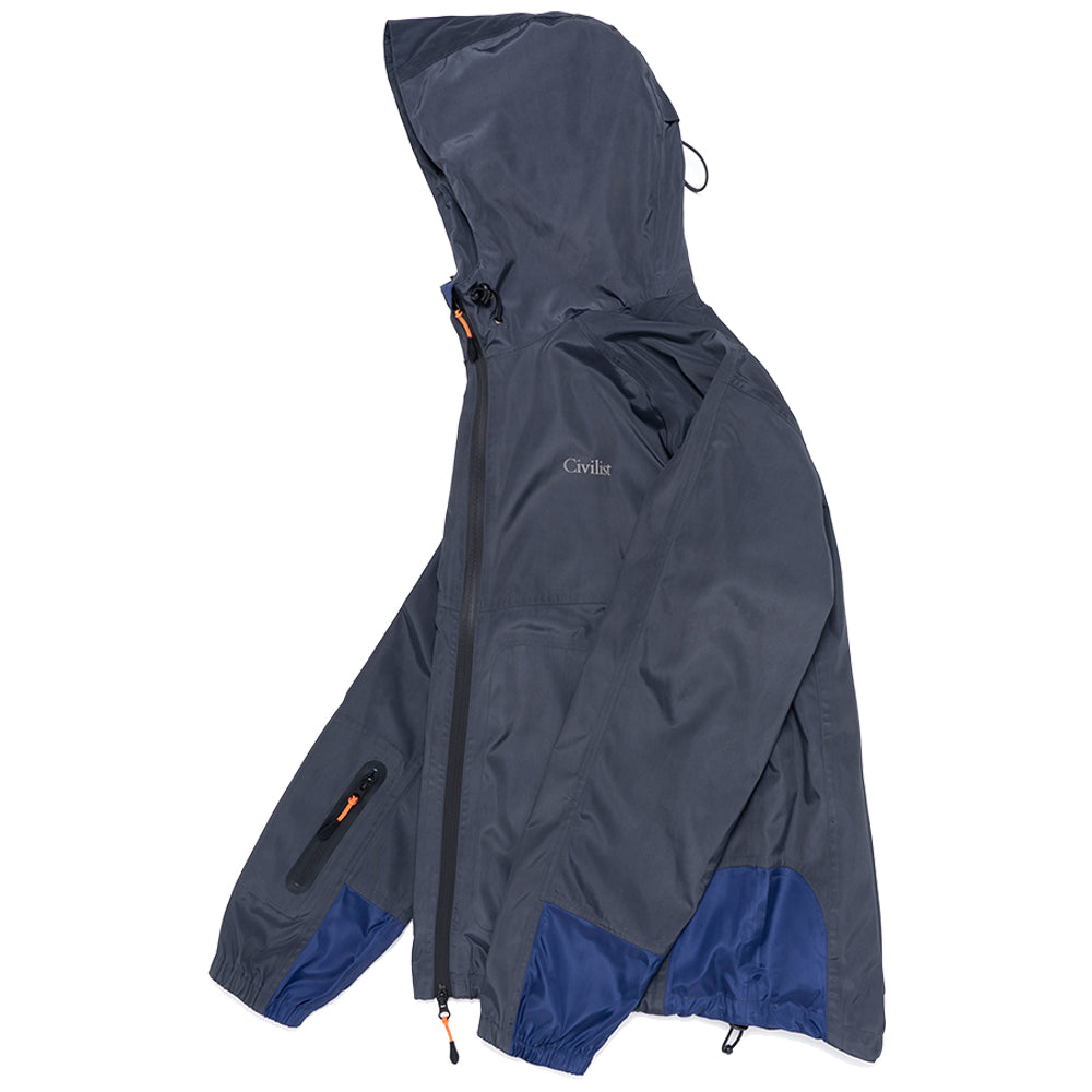 Civilist Tech Jacket Charcoal/Blue