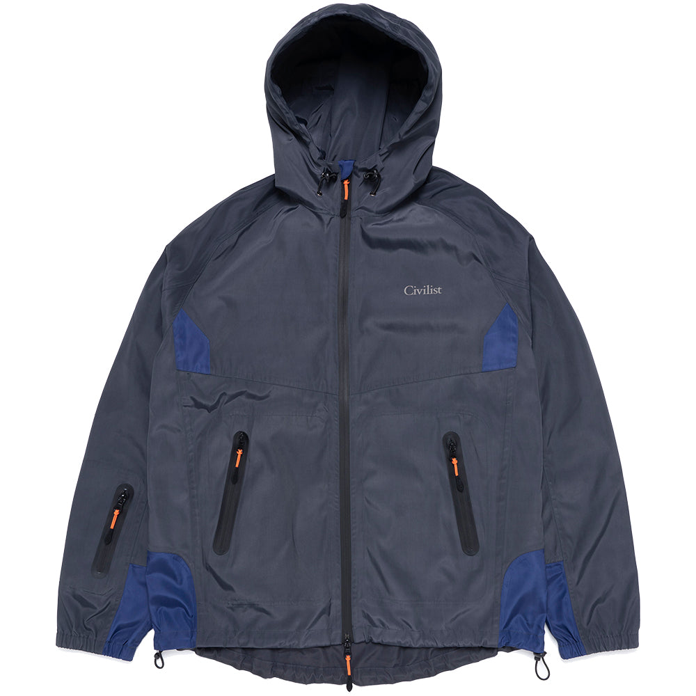 Civilist Tech Jacket Charcoal/Blue