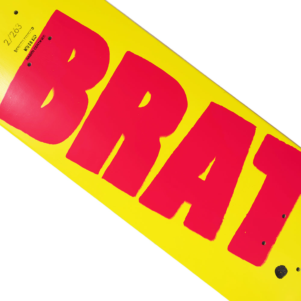 Carpet Company BRAT Logo Deck 8.1"