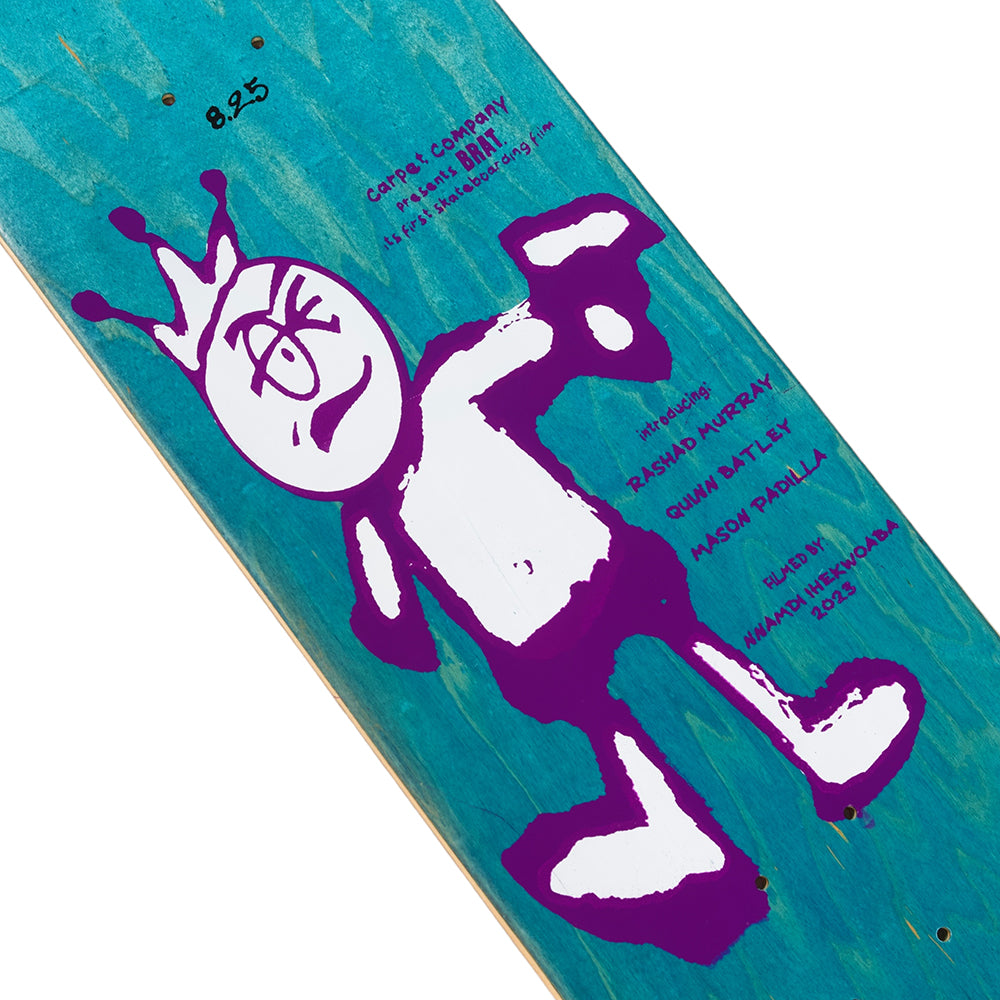 Carpet Company BRAT Logo Deck 8.1"