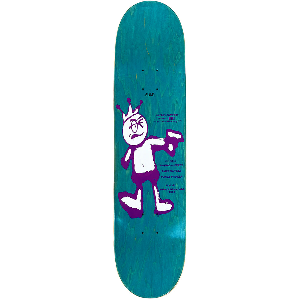 Carpet Company BRAT Logo Deck 8.1"