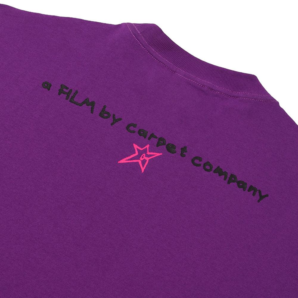 Carpet Company BRAT Logo Tee Royal Purple