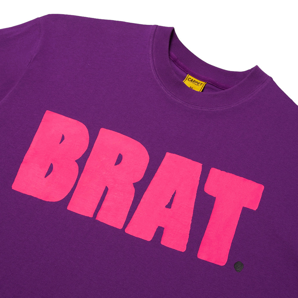 Carpet Company BRAT Logo Tee Royal Purple