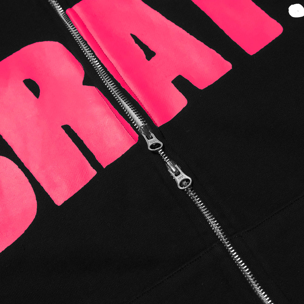 Carpet Company BRAT Logo Zip Hoodie Black