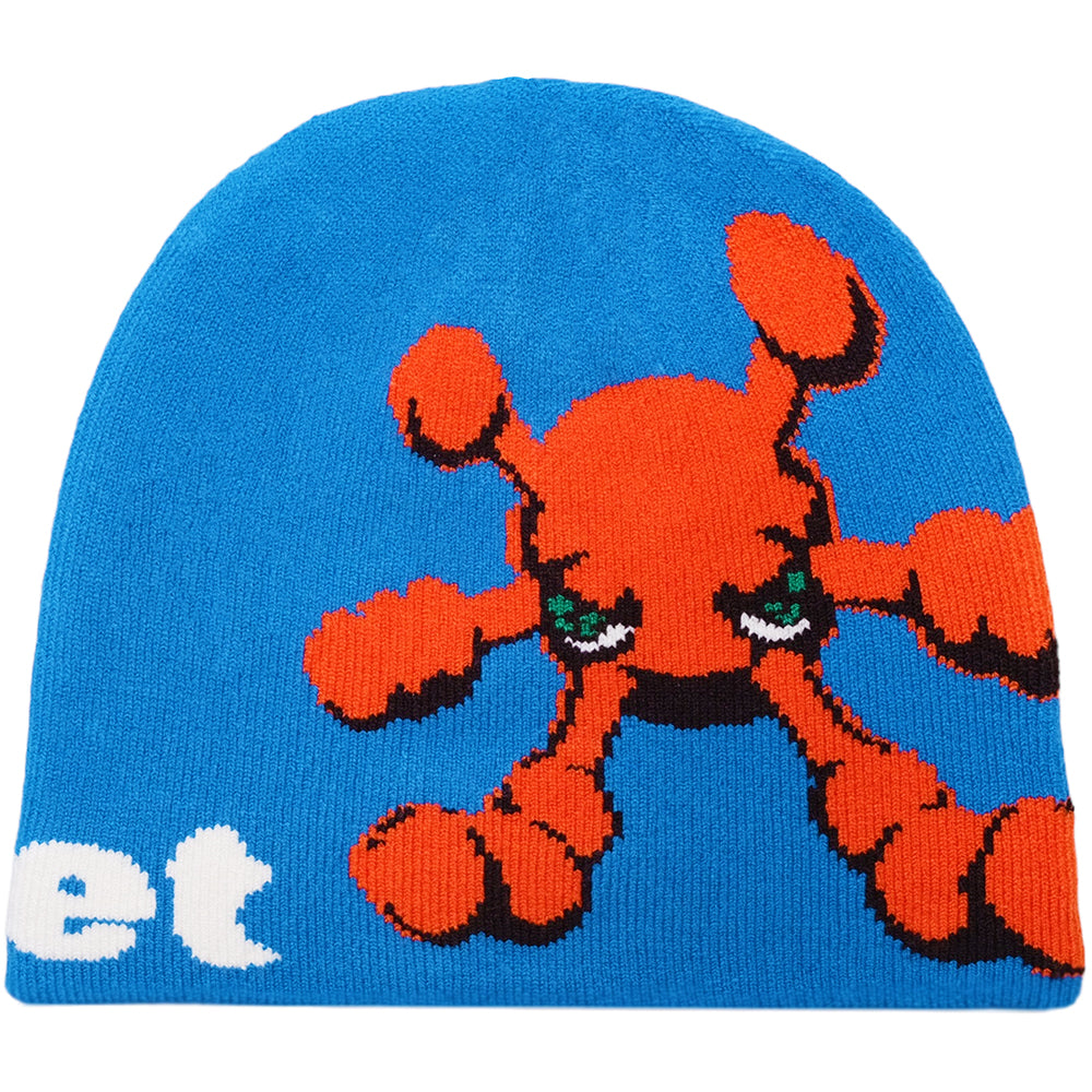 Carpet Company Bacteria Reversible Beanie Blue