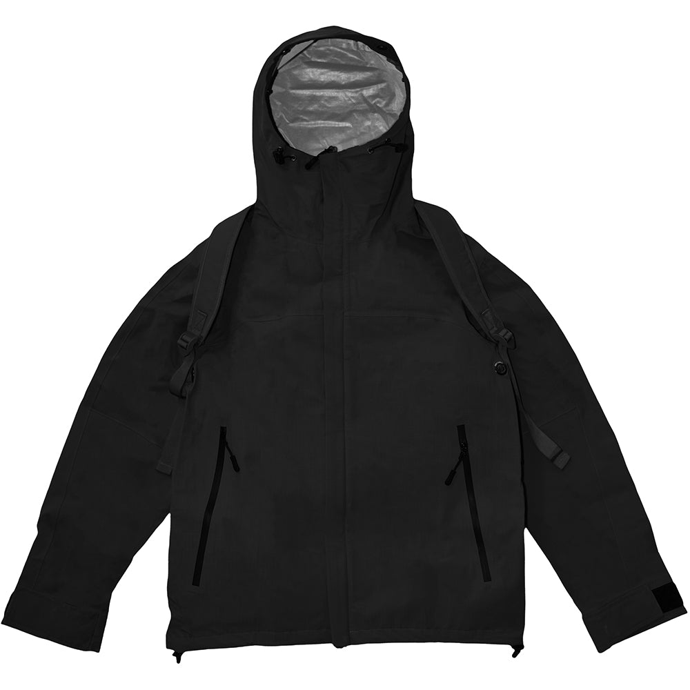 Carpet Company Bookback Rainjacket Jacket Black