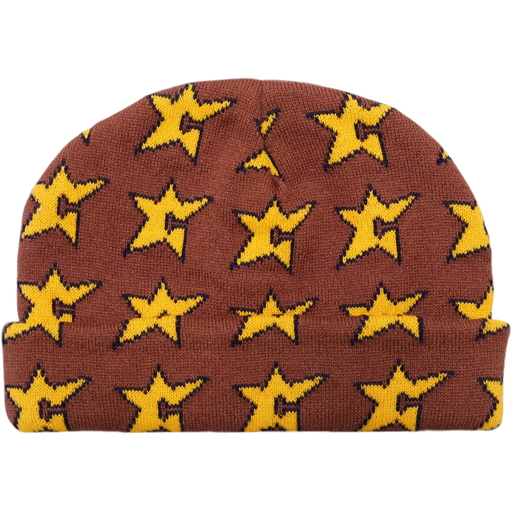 Carpet Company C-Star Beanie Brown/Orange