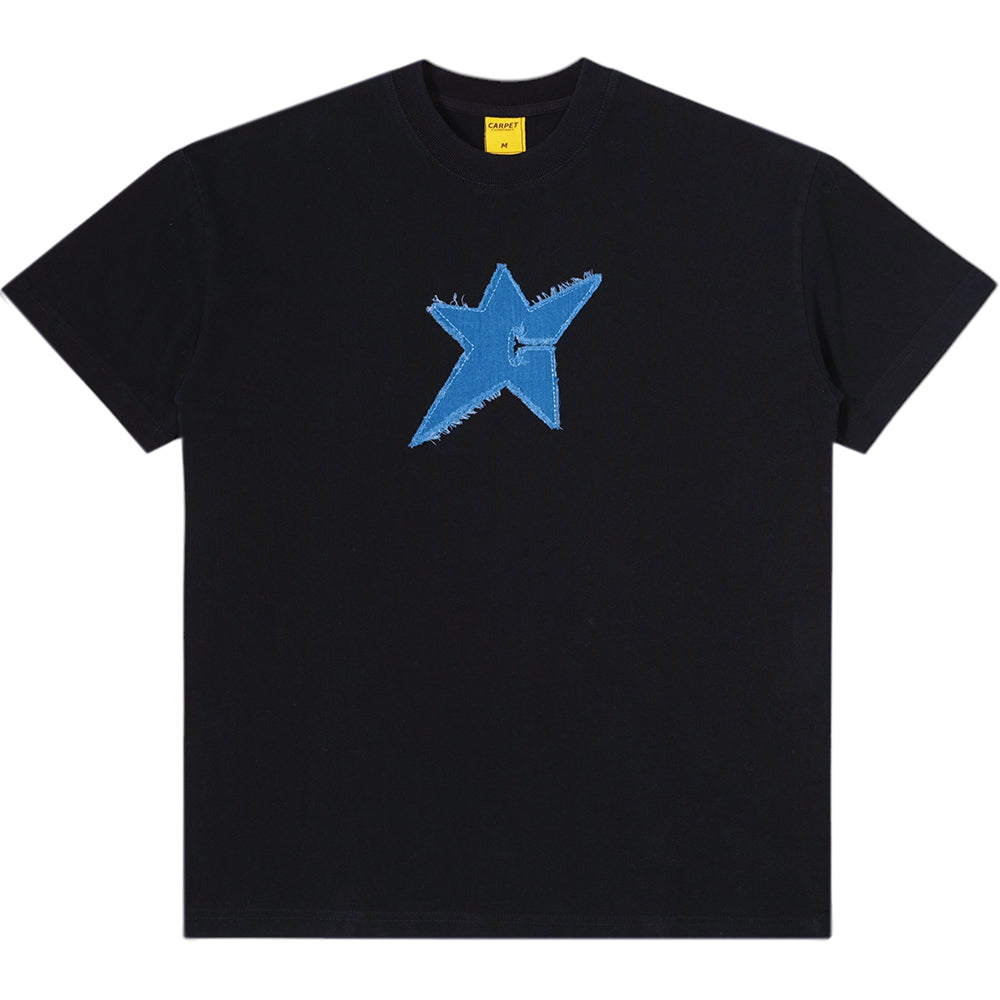 Carpet Company C-Star Tee Black/Denim Blue