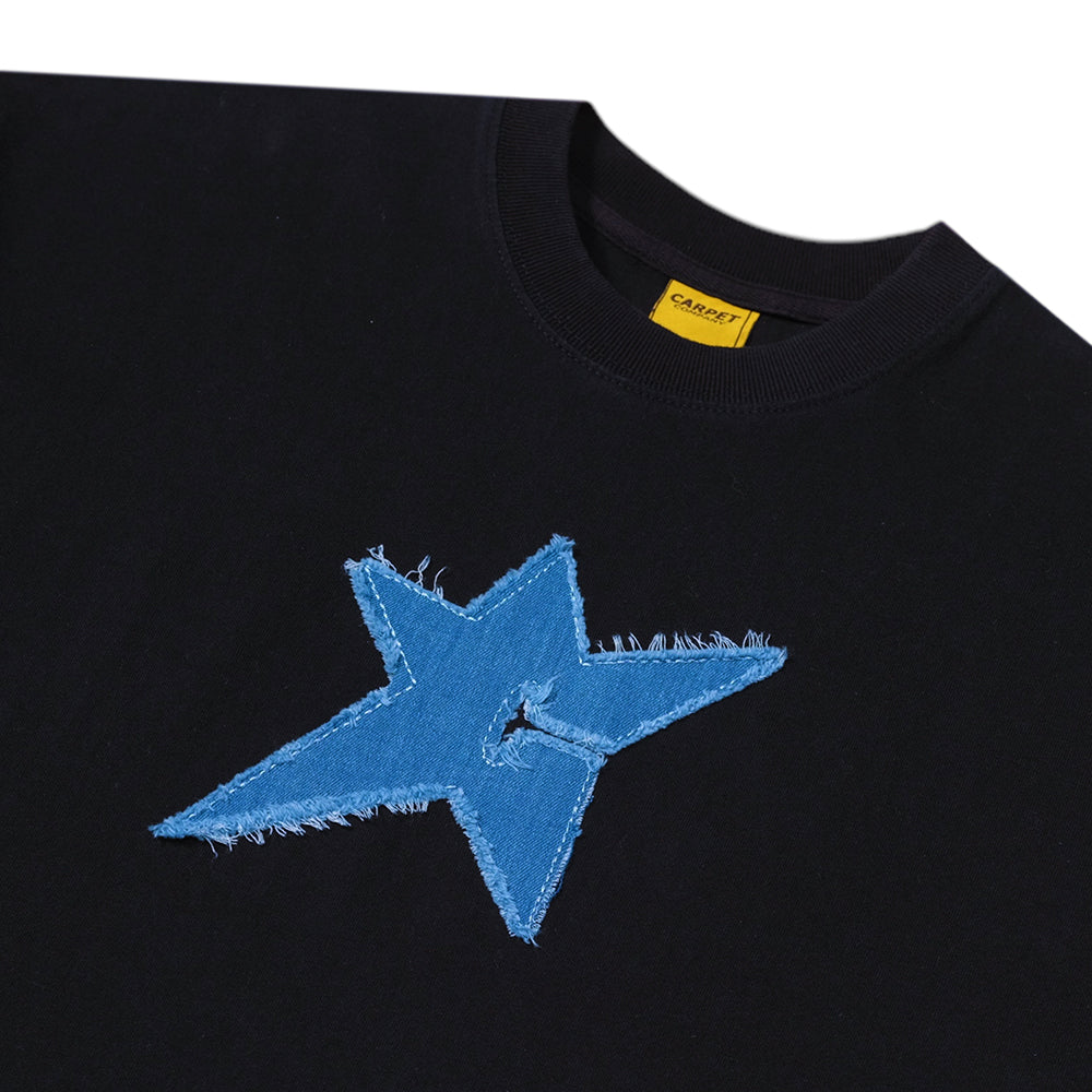 Carpet Company C-Star Tee Black/Denim Blue