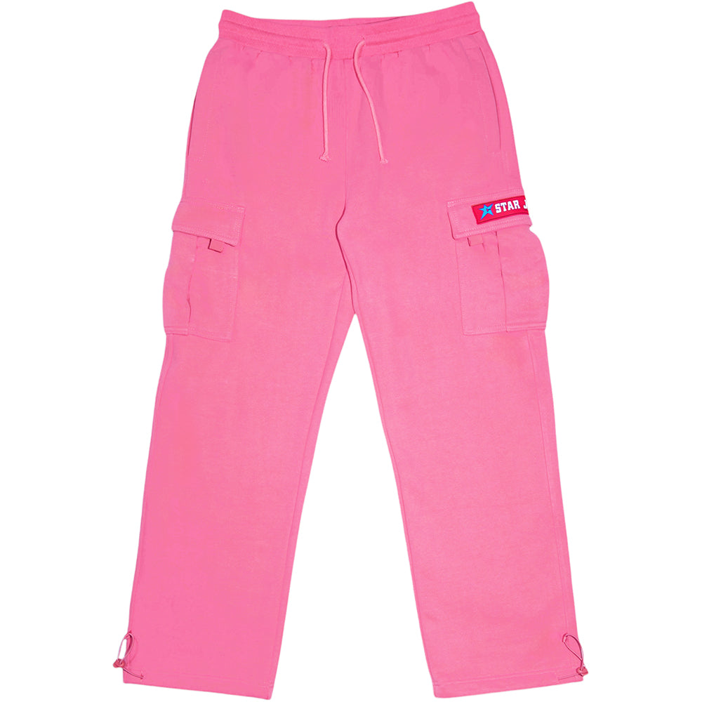 Carpet Company Cargo Sweats Hot Pink