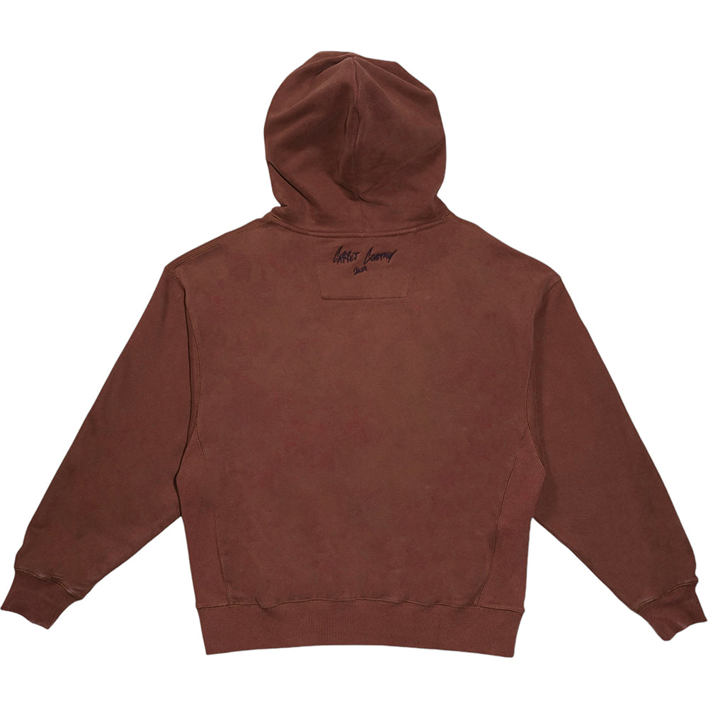 Carpet Company Chenille C-Star Hoodie Brown