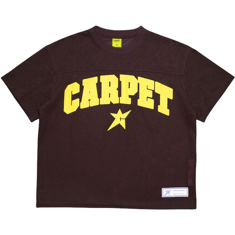 Carpet Company Football Jersey Brown