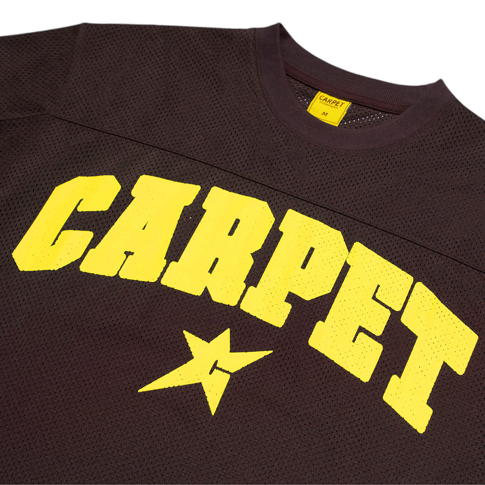 Carpet Company Football Jersey Brown