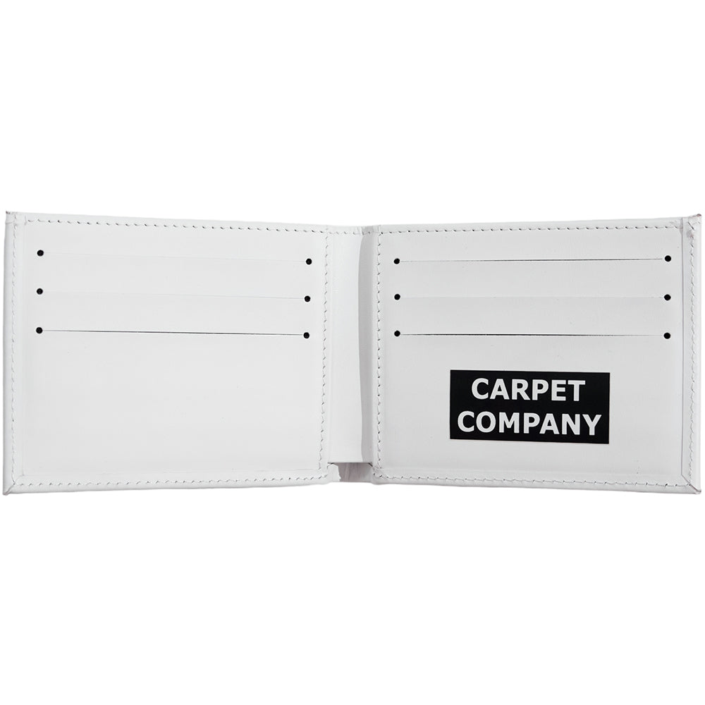 Carpet Company Leather Wallet White