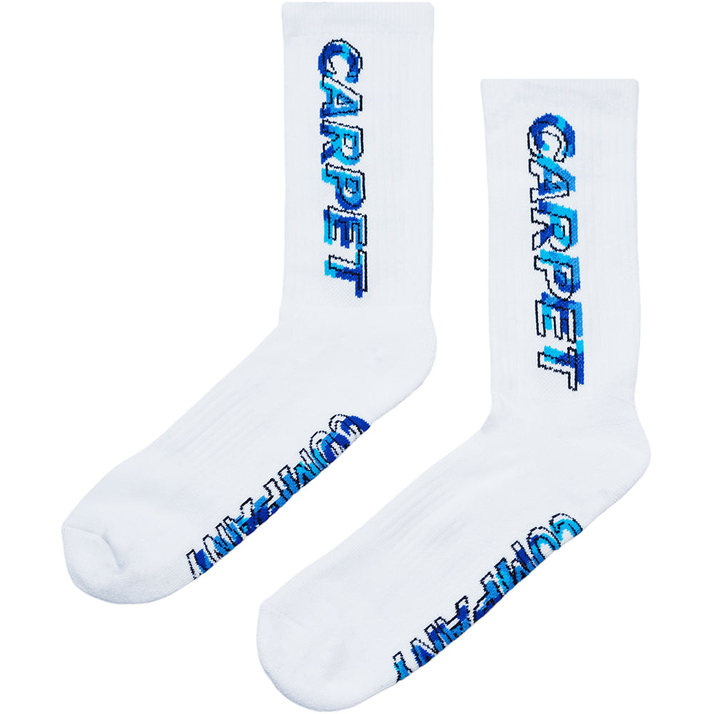 Carpet Company Misprint Socks White/Camo