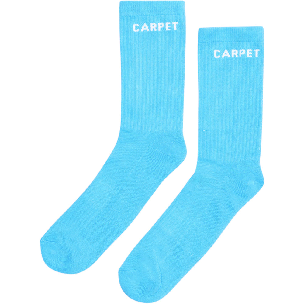 Carpet Company Socks Carolina Blue