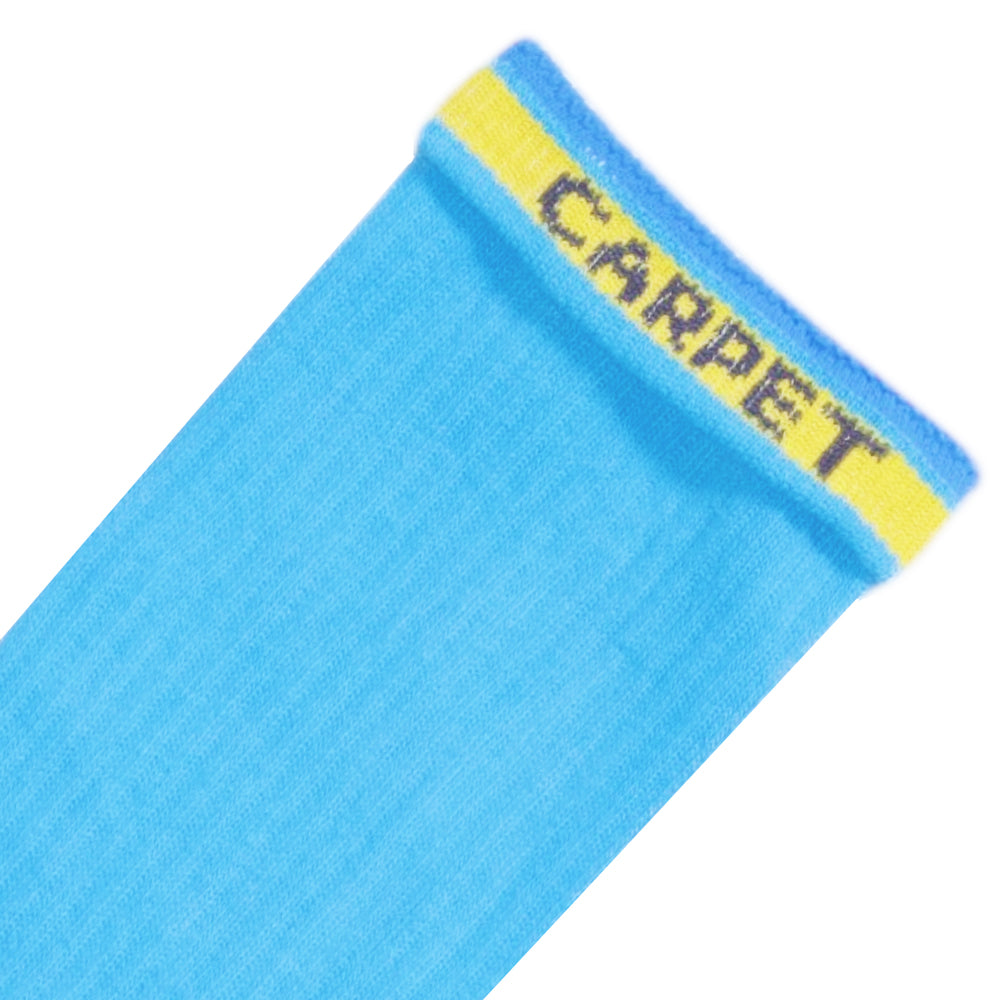 Carpet Company Socks Carolina Blue