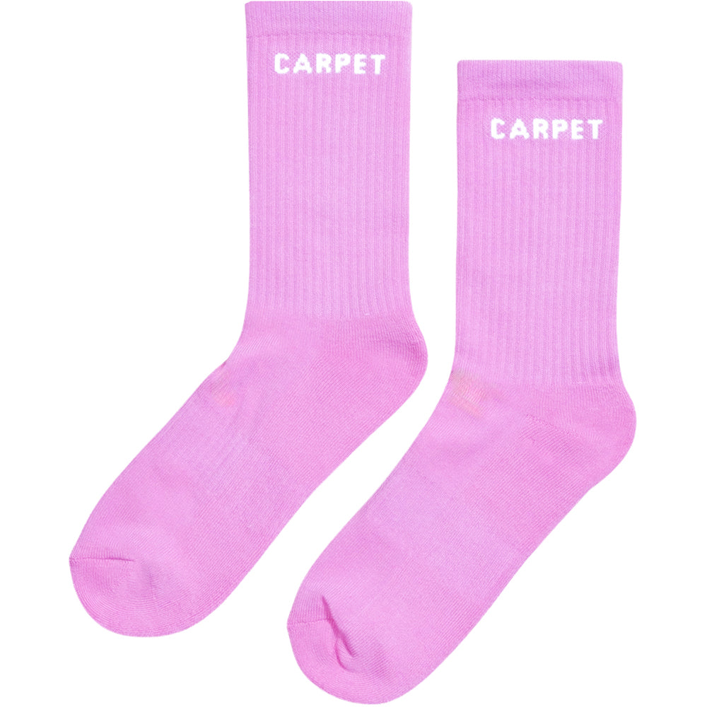 Carpet Company Socks Hot Pink